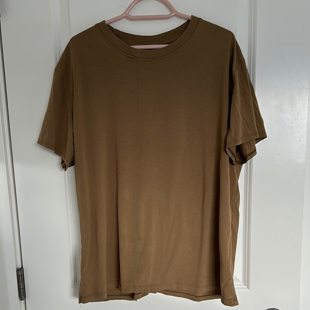 Lululemon classic T-shirt cotton in Artifact